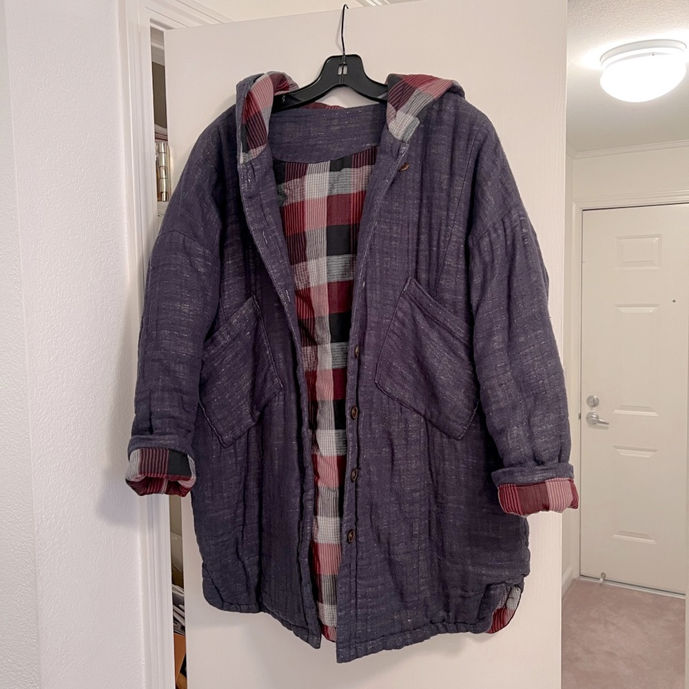 cotton oversized jacket
